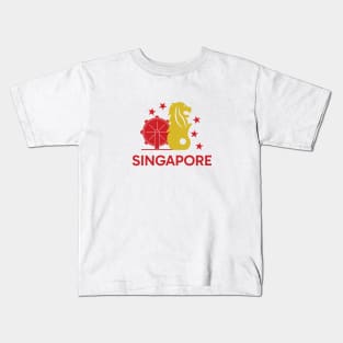 Singapore National Symbol Kids T-Shirt